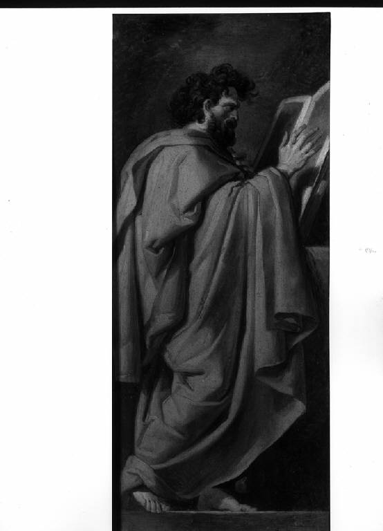 PROFETA ZACCARIA (dipinto) di Comerio Agostino (sec. XIX)