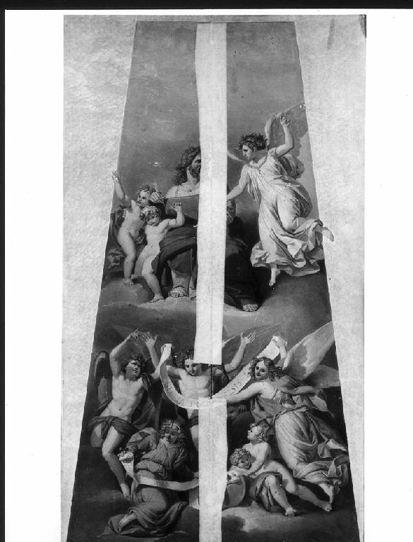 SAN MATTEO EVANGELISTA (dipinto) di Comerio Agostino (sec. XIX)