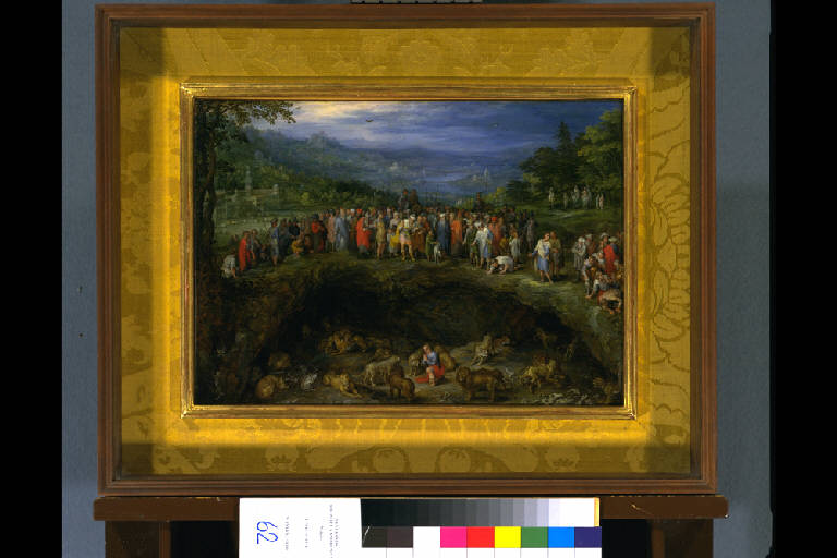 DANIELE NELLA FOSSA DEI LEONI (dipinto) di Brueghel Jan il Vecchio (sec. XVII)
