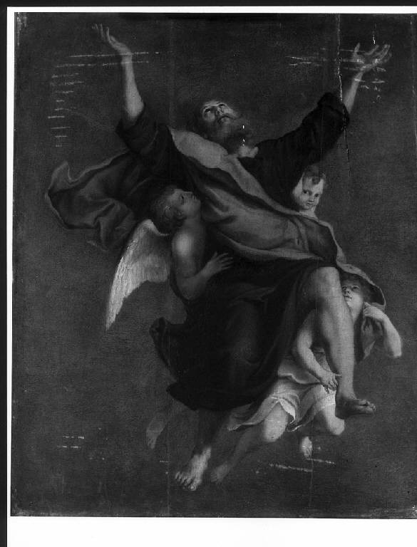 La Messa di San Gregorio, MESSA DI SAN GREGORIO (dipinto) di Ligari Angelo (sec. XIX)
