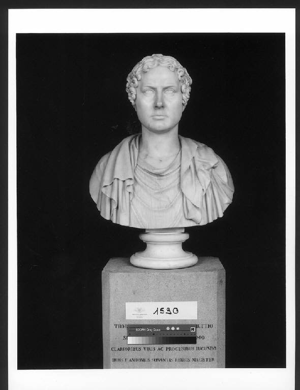 Ritratto di George Byron, BUSTO MASCHILE (busto) di Thorvaldsen Bertel (sec. XIX)