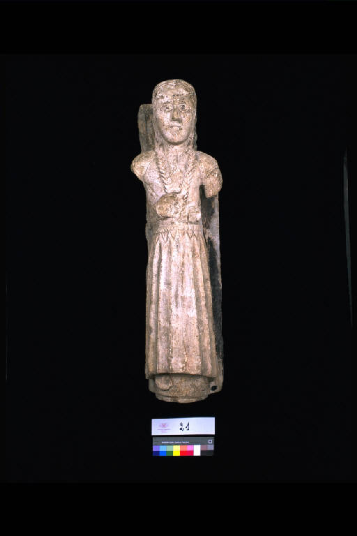 Figura femminile (scultura) - scuola lombarda (sec. XI)