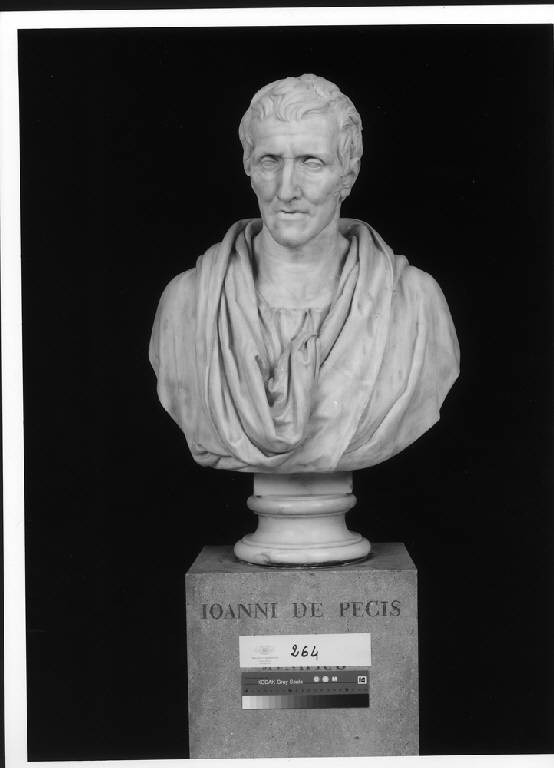 Giovanni De Pecis, BUSTO DI UOMO (busto) di Monti Gaetano Matteo (sec. XIX)