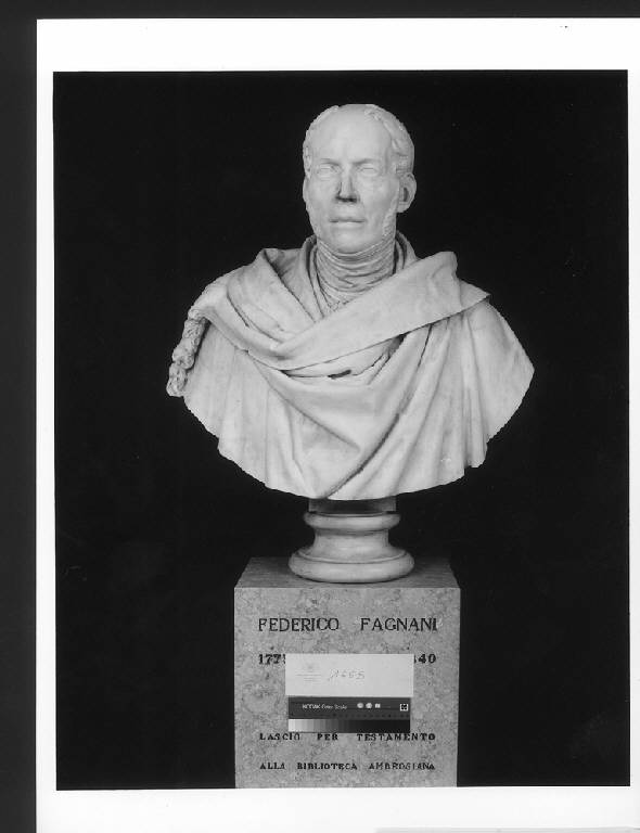 Federico Fagnani, BUSTO DI UOMO (busto) di Labus Giovanni Antonio (sec. XIX)