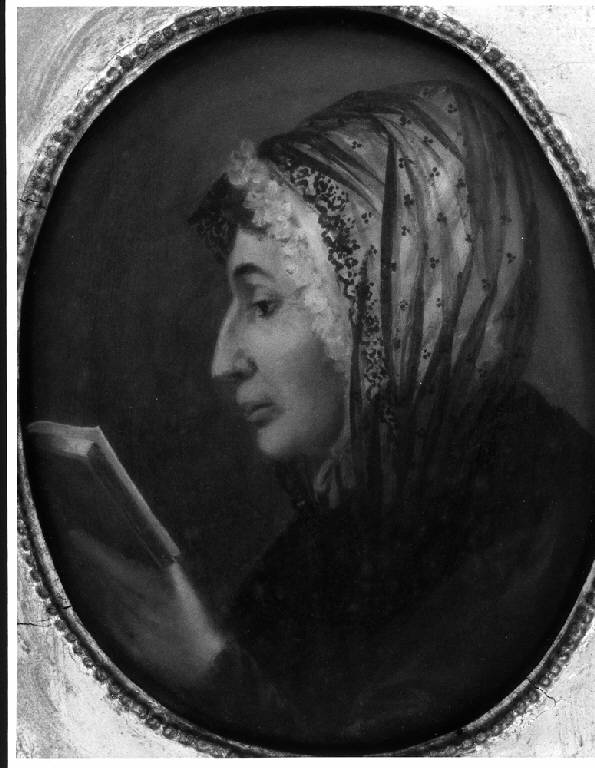 Ritratto della marchesa Margherita Castelli, RITRATTO FEMMINILE (dipinto) di Pock Johann (sec. XIX)