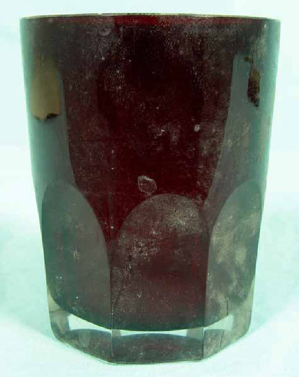 bicchiere - manifattura boema (sec. XIX)