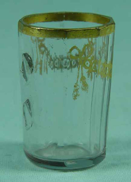 bicchiere - manifattura boema o europea ad uso di Boemia (secc. XVIII/ XIX)