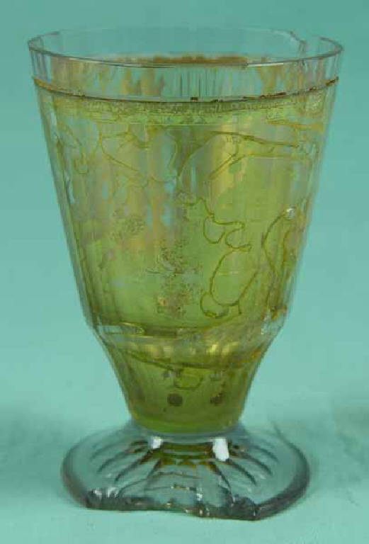 bicchiere - manifattura boema (secondo quarto sec. XVIII)