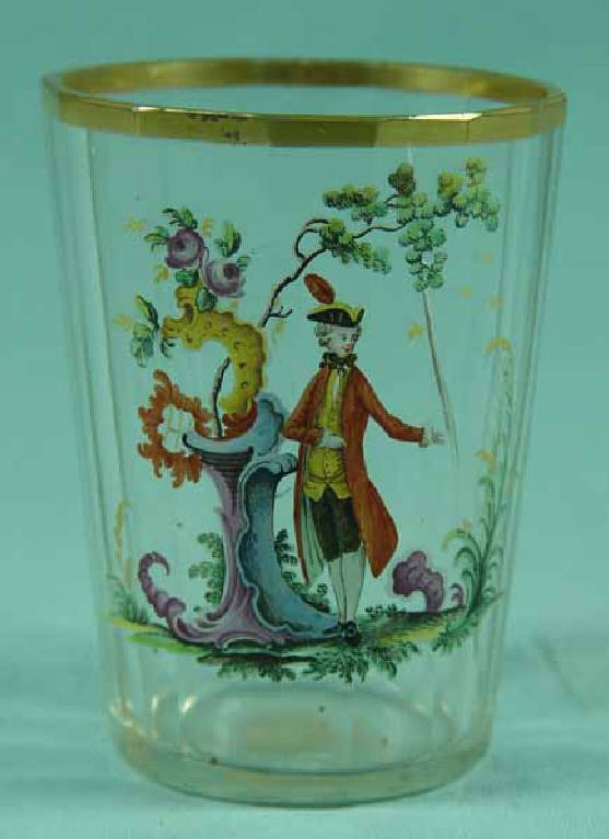 bicchiere - manifattura Boemia settentrionale (sec. XVIII)