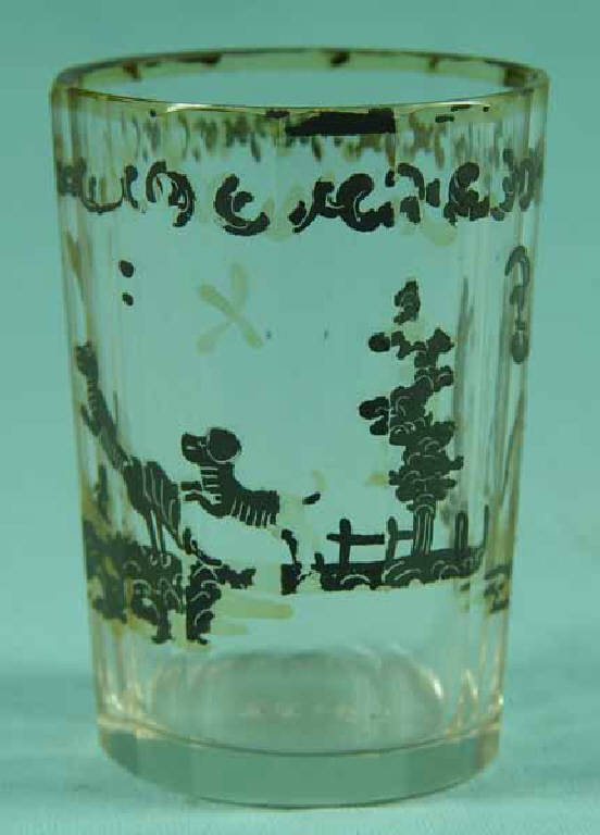 bicchiere - manifattura boema o europea ad uso di Boemia (ultimo quarto sec. XVIII)