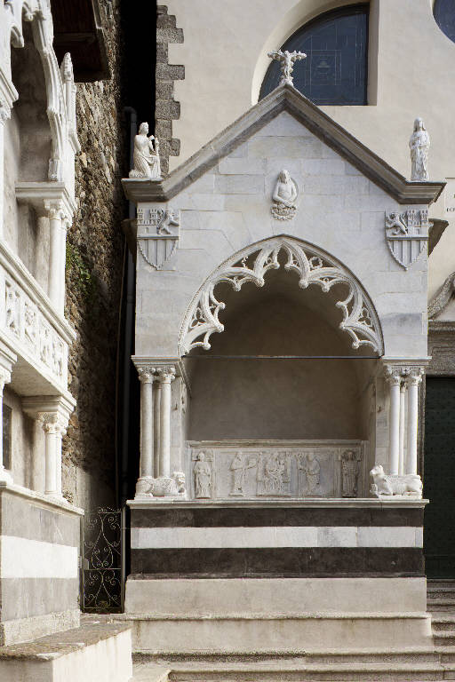 monumento funebre - ambito lombardo (metà sec. XIV)