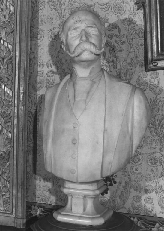 RITRATTO MASCHILE (busto) di Bisi Emilio (sec. XIX)