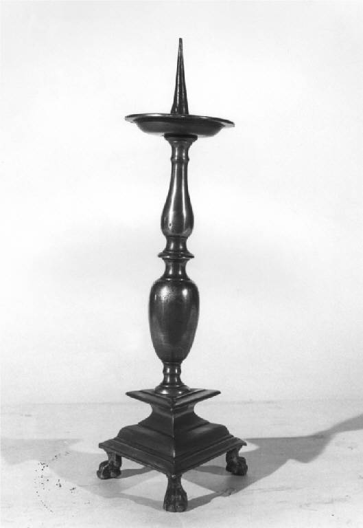 candeliere - ambito lombardo (sec. XVII)