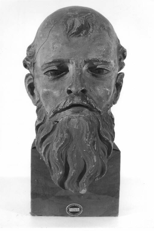 TESTA D'UOMO (statua) - produzione veneta (fine sec. XVII)
