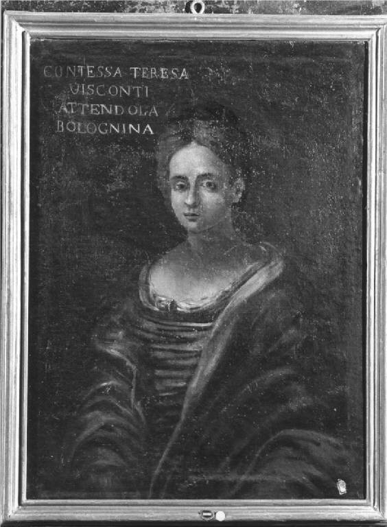 RITRATTO DI TERESA VISCONTI ATTENDOLO BOLOGNINI (dipinto) - ambito lombardo (fine sec. XVII)
