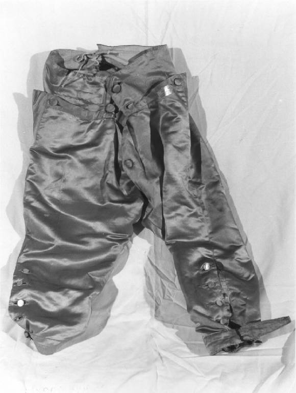 pantaloni - produzione lombarda (ultimo quarto sec. XVIII)