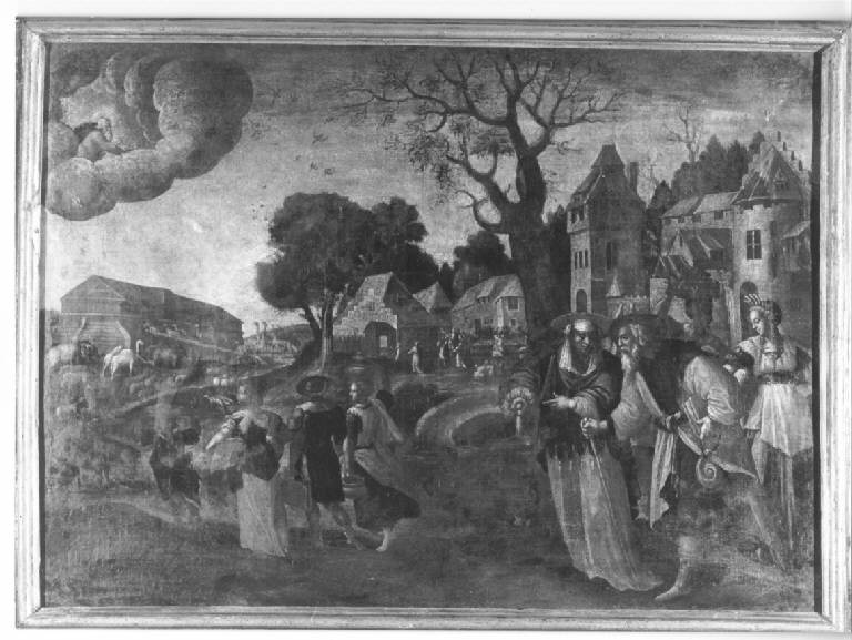ARCA DI NOE' (dipinto) - ambito Europa settentrionale (sec. XVI)