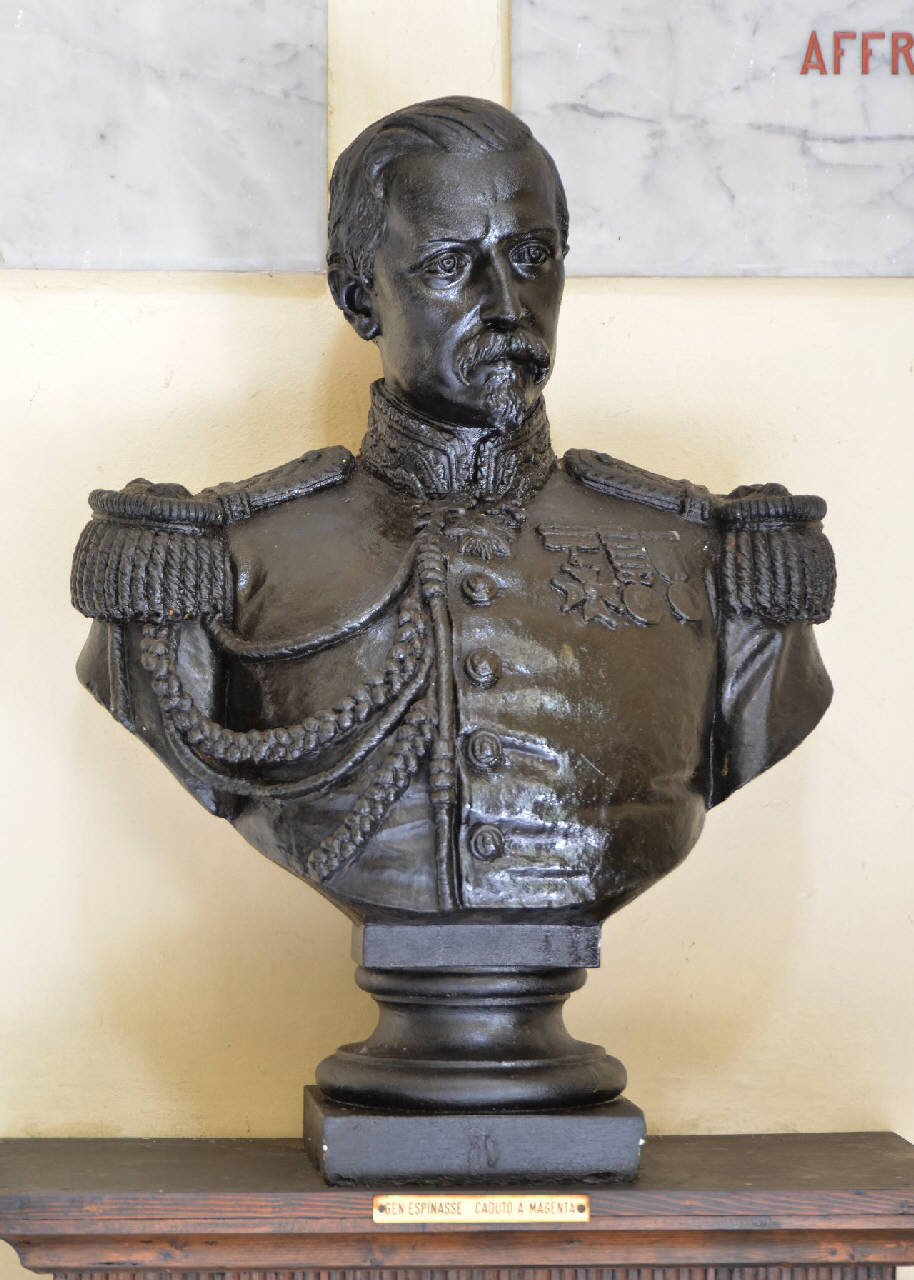 Generale Espinasse, Risorgimento (busto) di Pisani Salvatore (sec. XIX)