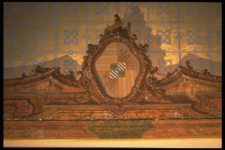 MOTIVI DECORATIVI (soffitto dipinto) di Coduri, Giuseppe, detto, Vignoli (attr.) (inizio sec. XVIII)