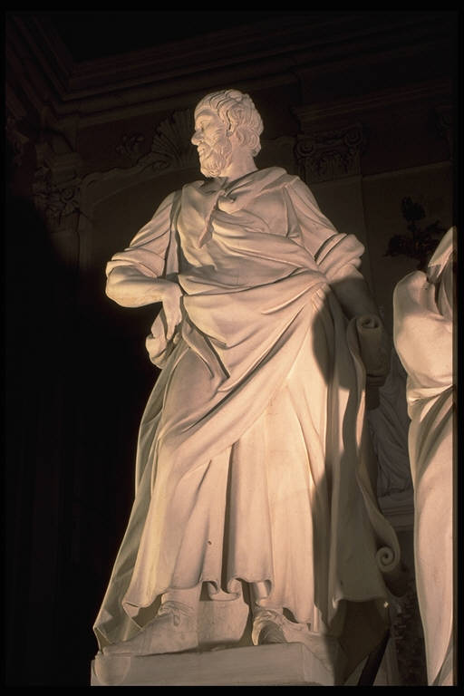 Socrate, Ritratto maschile (scultura) di Finali, Giovanni, Angelo (attr.) (sec. XVIII)