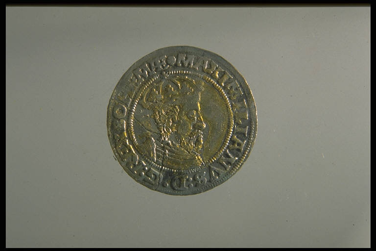 Ritratto maschile (medaglia) - ambito tedesco (sec. XVII)