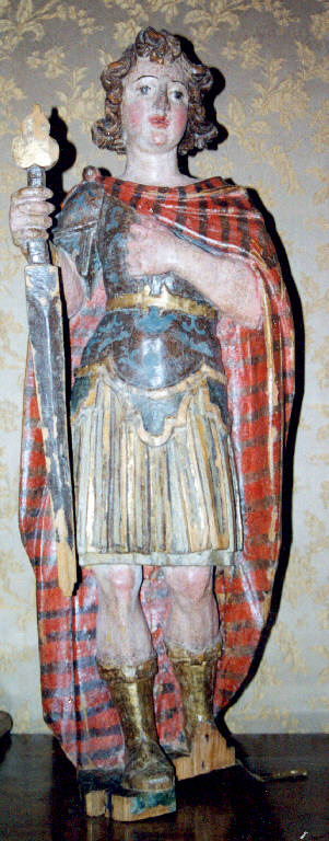 San Rustico, FIGURA MASCHILE (scultura) - ambito mantovano (fine sec. XVI)