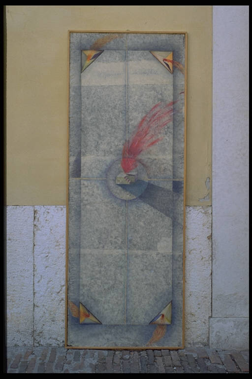 Il Giardino dei Semplici tra Oriente e Occidente (dipinto) di Pescador, Lucia (sec. XX)