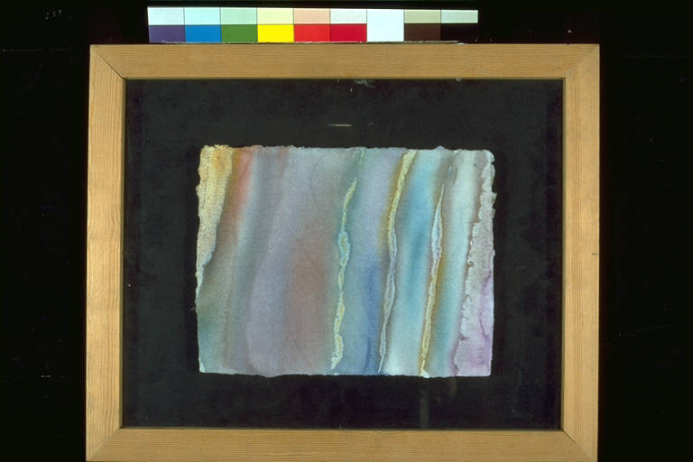 Variazioni cromatiche sui toni pastello (disegno) di Mantovani, Tiziana (ultimo quarto sec. XX)