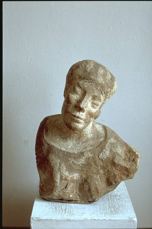 Contadina siciliana, Busto femminile (scultura) di Mazzullo, Giuseppe (terzo quarto sec. XX)