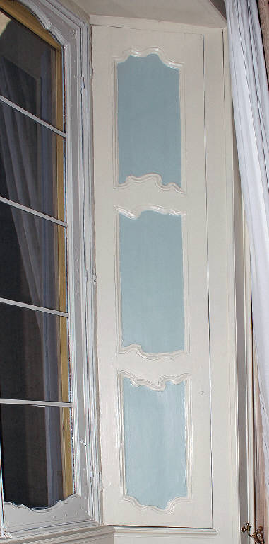 scuri di finestra dipinti - ambito lombardo (fine/inizio secc. XVIII/ XIX)