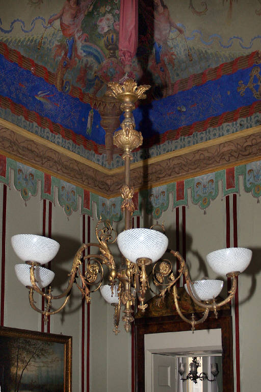 lampadario - ambito lombardo (prima metà sec. XIX)