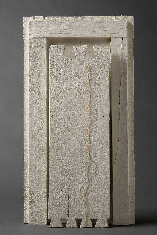 FORMA BIANCA - SPAZIO MISTICO (rilievo/ forma bianca) di Ruggeri Costantino - ambito lombardo (sec. XX)