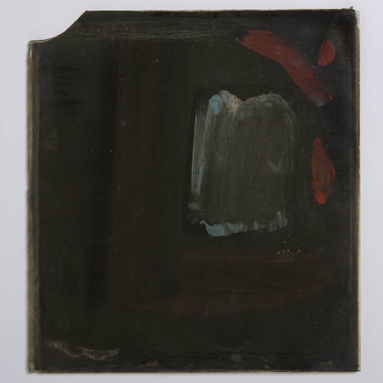 I TRASPARENTI - ALTA NOTTE, TRASPARENTE 15 (dipinto con vetro) di Ruggeri Costantino - ambito lombardo (terzo quarto sec. XX)