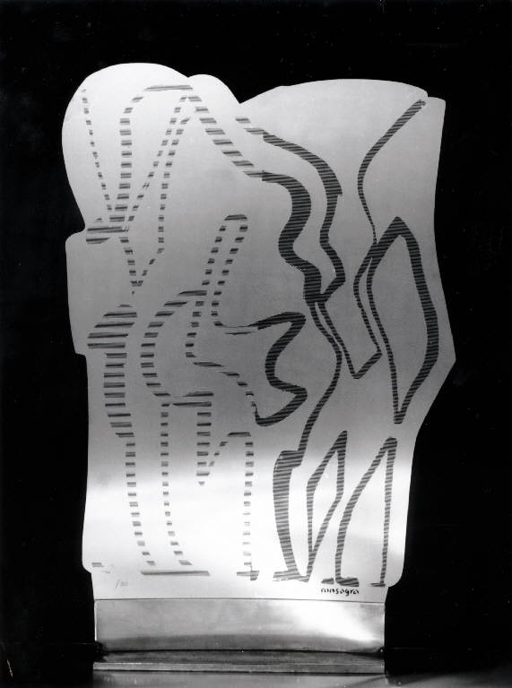 SOTTILISSIMA, MOTIVI DECORATIVI GEOMETRICI (scultura) di Consagra Pietro (sec. XX)