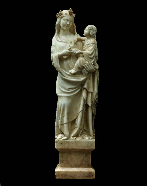 Madonna con Bambino (statua) di Bonino da Campione (attribuito) (sec. XIV)