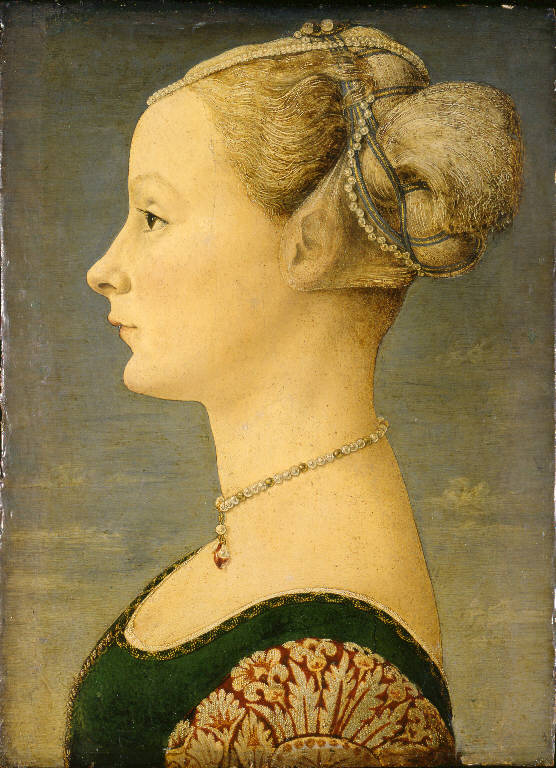 Ritratto di dama, Ritratto femminile (dipinto) di Pollaiolo (sec. XV)