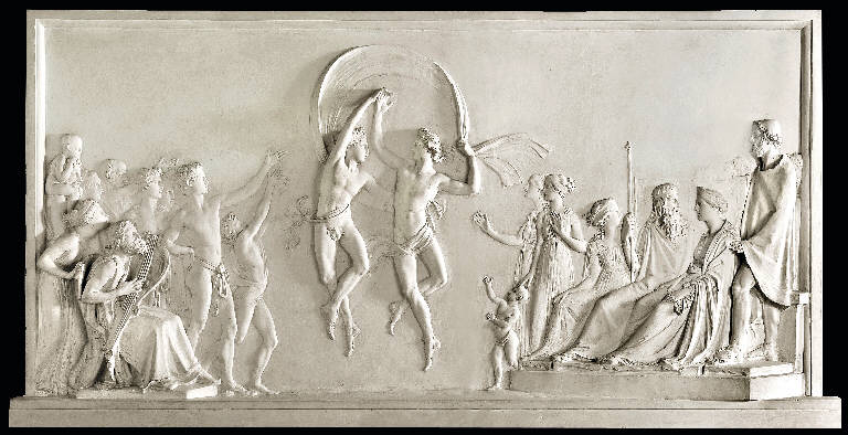 Danza dei figli di Alcinoo, danza dei figli di Alcinoo (rilievo) di Canova, Antonio (sec. XVIII)