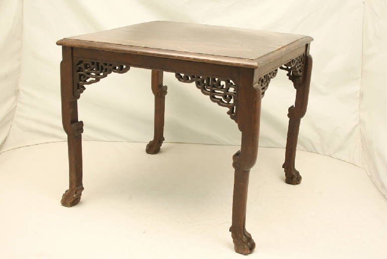 tavolino in legno (tavolino) - manifattura del Sud Est Asiatico (ultimo quarto sec. XX)
