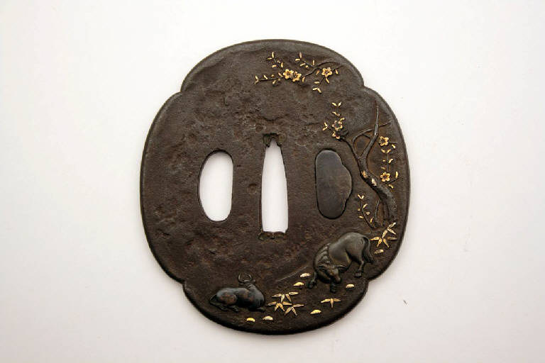 buoi (elsa di spada) - manifattura giapponese (secc. XVII/ XIX)