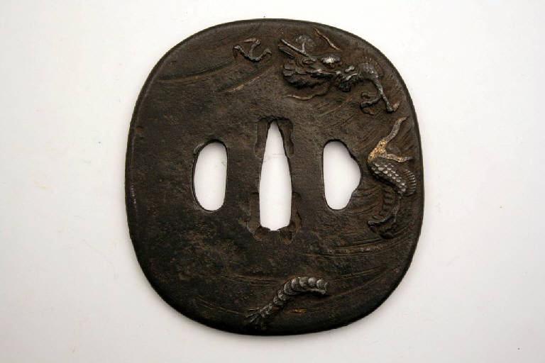 drago (elsa di spada) - manifattura giapponese (secc. XVII/ XIX)
