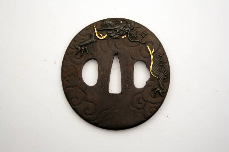 drago (elsa di spada) - manifattura giapponese (secc. XVII/ XIX)