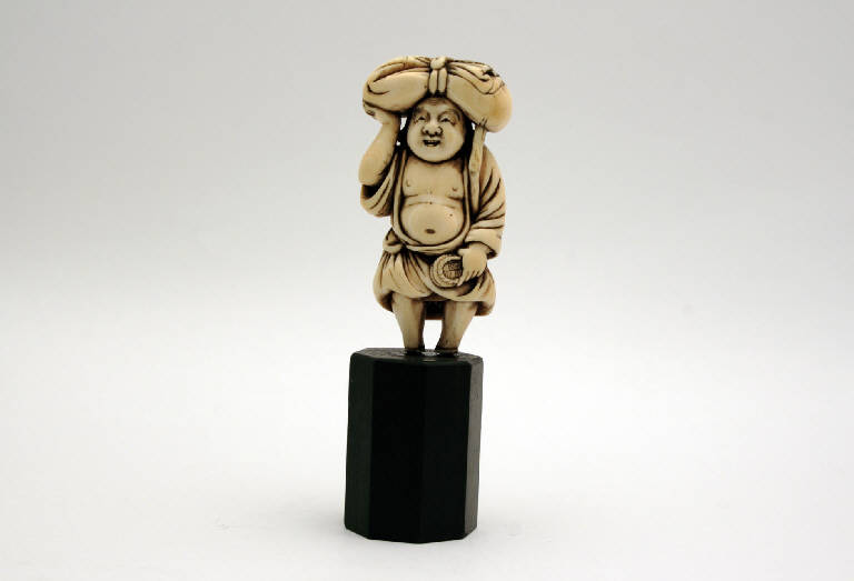 Hotei (scultura) - manifattura giapponese (secc. XVIII/ XIX)