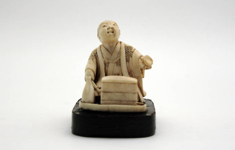 venditore (scultura) - manifattura giapponese (sec. XIX)