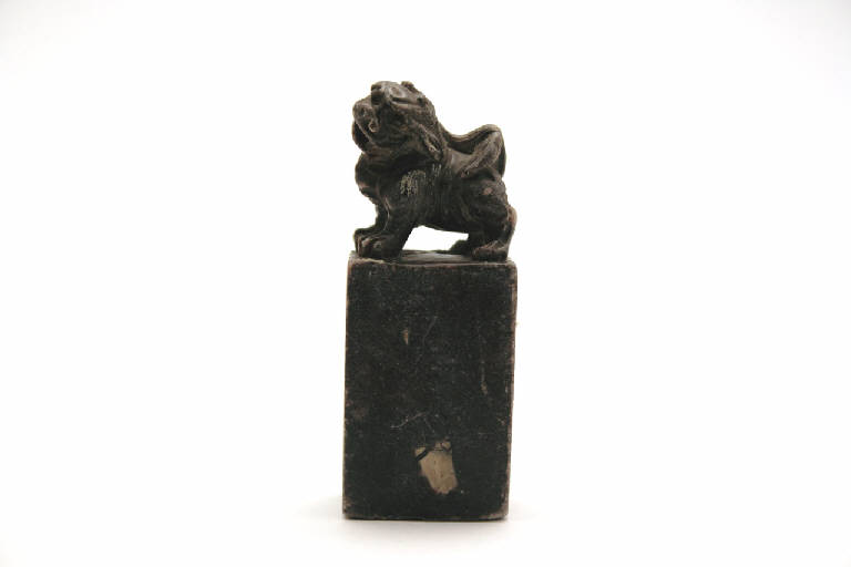 leoncino cinese (timbro) - manifattura cinese (sec. XIX)
