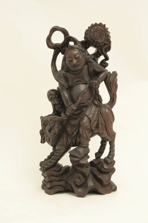 divinità immortale (scultura) - manifattura cinese (fine sec. XIX)