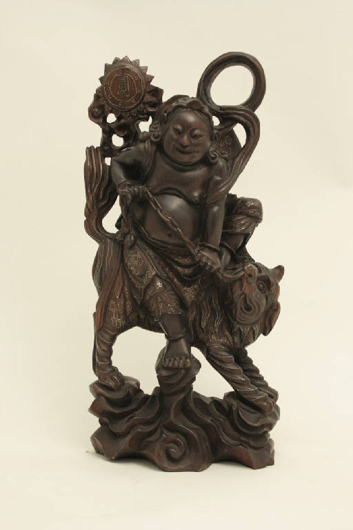 divinità immortale (scultura) - manifattura cinese (fine sec. XIX)