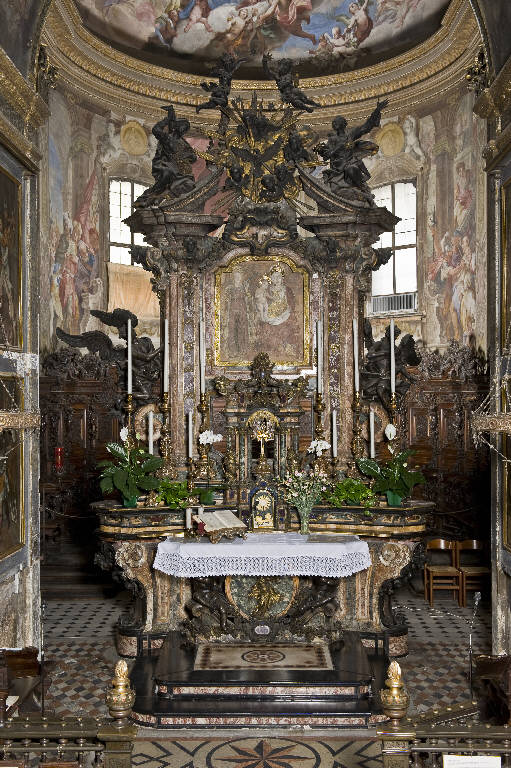 altare maggiore - ambito lombardo (prima metà sec. XVIII)