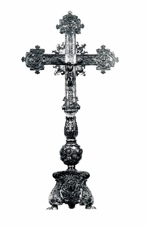 croce d'altare - bottega lombarda (sec. XVII)