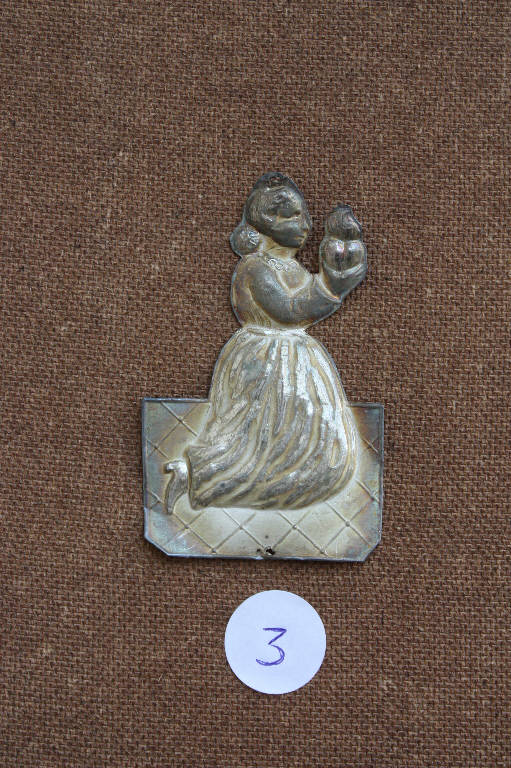 Bambino (rilievo) - bottega lombarda (seconda metà sec. XIX)