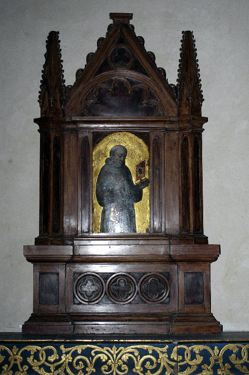 San Bernardino da Siena (dipinto) - ambito lombardo (seconda metà sec. XV)